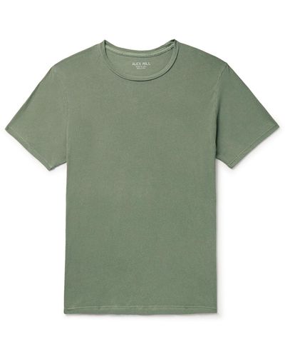 Alex Mill Mercer Cotton-jersey T-shirt - Green