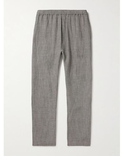 Barena Straight-leg Woven Trousers - Grey