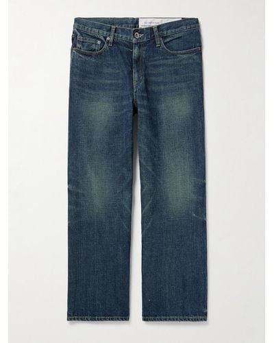 Neighborhood Wide-leg Selvedge Jeans - Blue