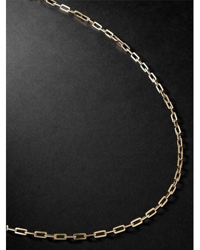 SHAY Gold Chain Necklace - Black