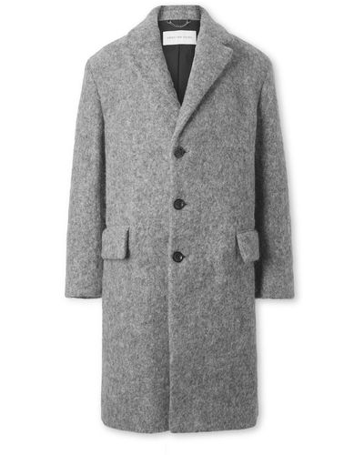 Dries Van Noten Woven Coat - Gray