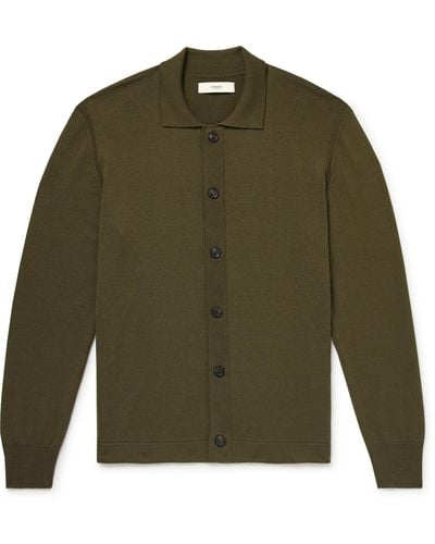 James Purdey & Sons Audley Wool Shirt - Green