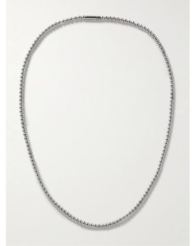 Le Gramme Le 73g Sterling Silver Necklace - White