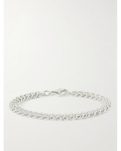 Hatton Labs Silver Chain Bracelet - Natural