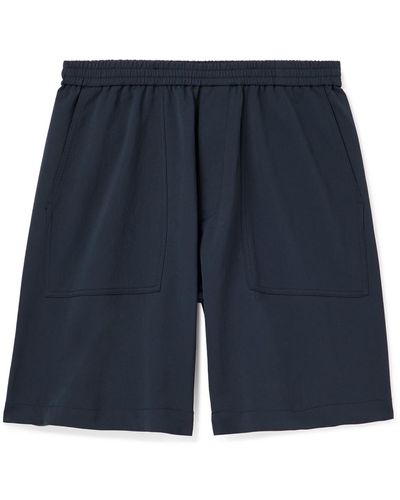 Nanamica Straight-leg Alphadry® Drawstring Shorts - Blue