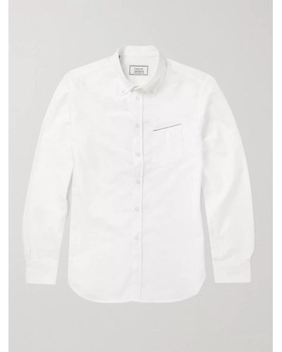 Officine Generale Camicia in cotone Oxford - Bianco