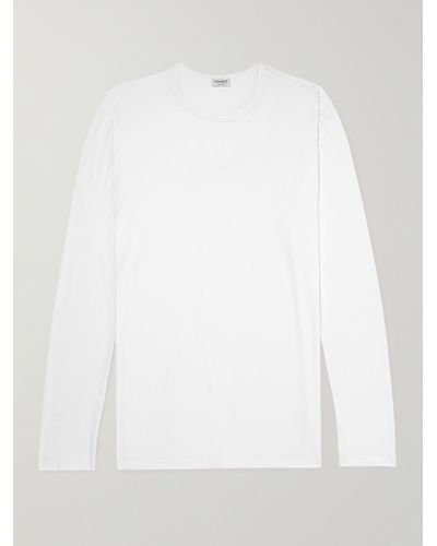 Zimmerli of Switzerland Pureness Stretch-Micro Modal T-shirt - Weiß