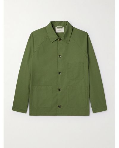 A Kind Of Guise Jetmir Cotton Jacket - Green