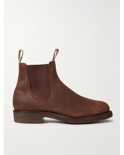 R.M.Williams Comfort Goodwood Leather Chelsea Boots - Brown