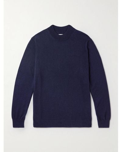 NN07 Martin 6605 Wool Sweater - Blue