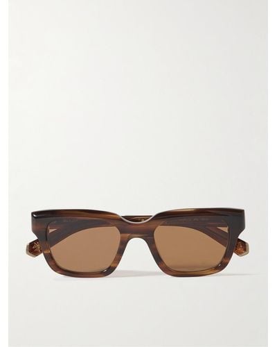 Mr. Leight Maven Square-frame Tortoiseshell Acetate Sunglasses - Multicolour