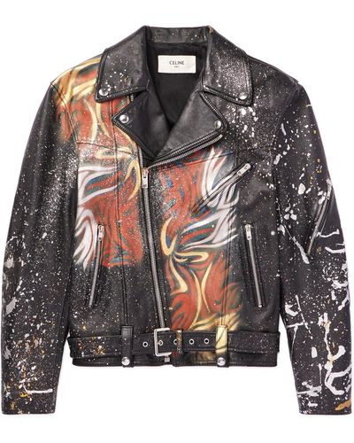 Celine Homme Men's Embellished Ripstop Jacket