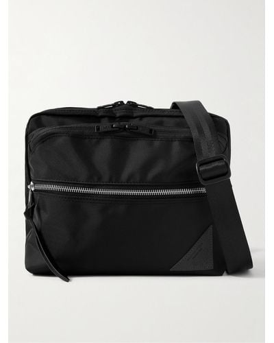 master-piece Various Toray Gaifu® 420d Nylon Messenger Bag - Black