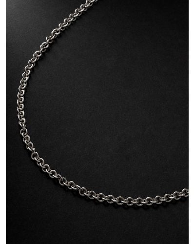 Spinelli Kilcollin Orbit Silver Necklace - Black