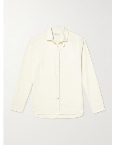 Oliver Spencer Clerkenwell Cotton Shirt - Natural