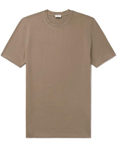 Zimmerli of Switzerland Pureness Stretch-tm Modal T-shirt - Gray