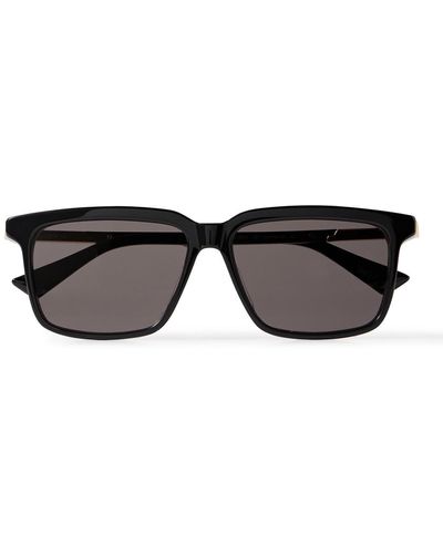 Bottega Veneta Square-frame Acetate Sunglasses - Black