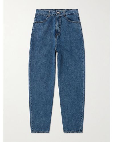 Amomento Tapered Recycled Jeans - Blue