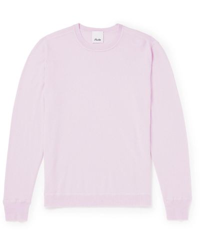 Allude Cashmere Sweater - Pink