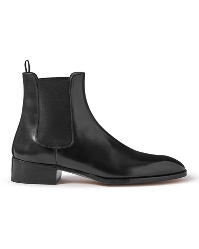 名作 TOM FORD Chelsea Boots レザー チェルシー ブーツ | legaleagle
