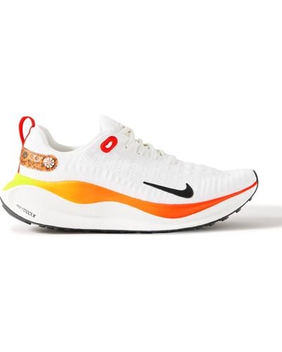 Nike Reactx Infinity Run 4 Flyknit Sneakers - Orange