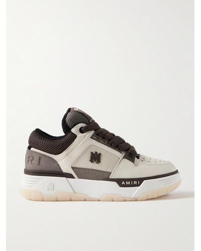 Amiri Ma-1 Chunky-sole Leather Low-top Trainers - White