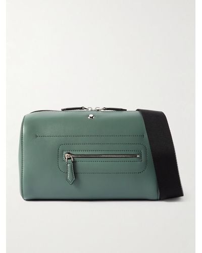 Montblanc 142 Leather Pouch - Green