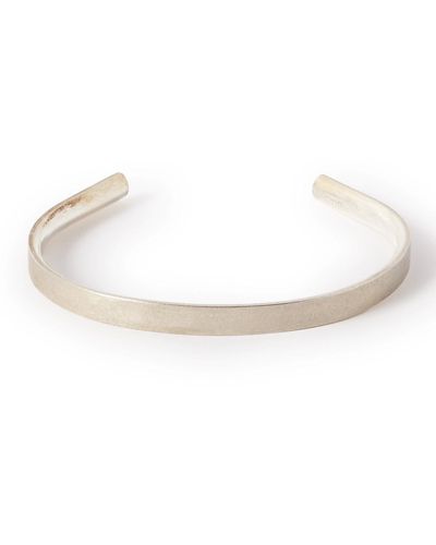 Alice Made This M6 Bancfort Polished Sterling Silver Cuff - White