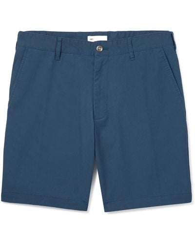 Peter Millar Crown Comfort Slim-fit Straight-leg Woven Shorts - Blue