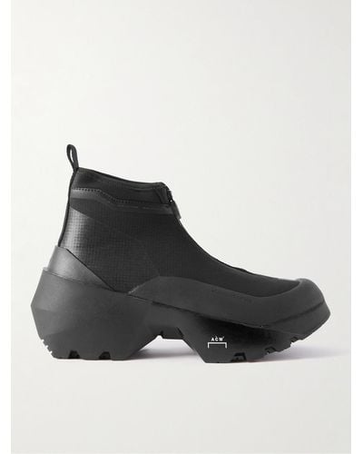 Converse A-COLD-WALL* Sneakers alte in ripstop stretch con finiture in gomma Geo Forma - Nero