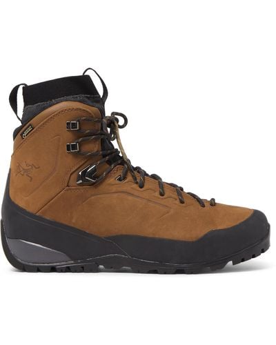 Arc'teryx Bora Gtx Waterproof Nubuck Hiking Boots - Brown