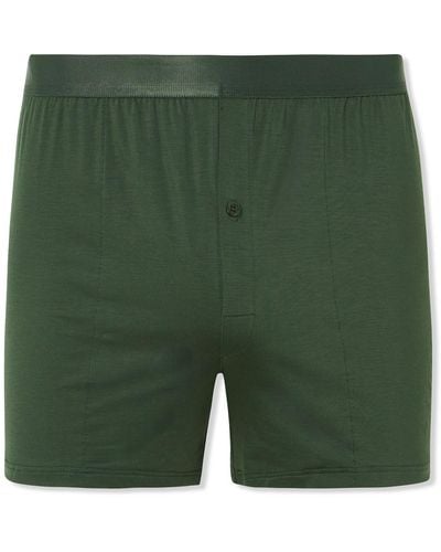 CDLP Stretch-tm Lyocell Boxer Shorts - Green
