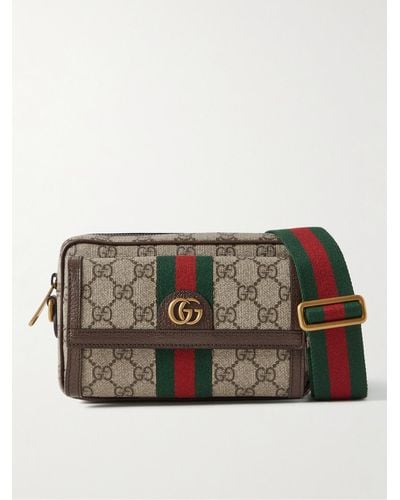 Gucci Mini Tasche Aus Gg-supreme-stoff "ophidia" - Natur