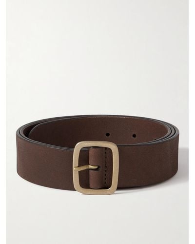 Anderson's 3.5cm Leather Belt - Brown