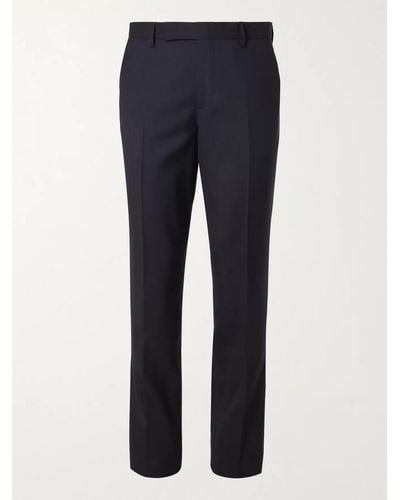 Paul Smith Soho Slim-fit Cotton Suit Trousers - Blue