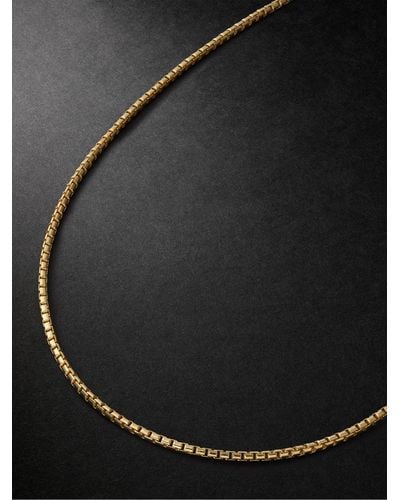 Jacquie Aiche Gold Chain Necklace - Black