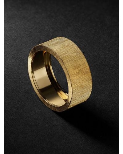 Buccellati Macri Eternelle Ring aus Gold - Schwarz