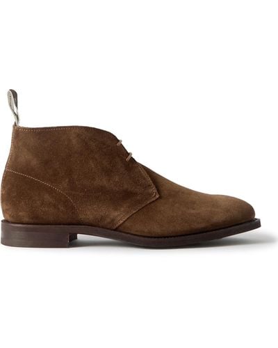 R.M.Williams Kingscliff Suede Chukka Boots - Brown