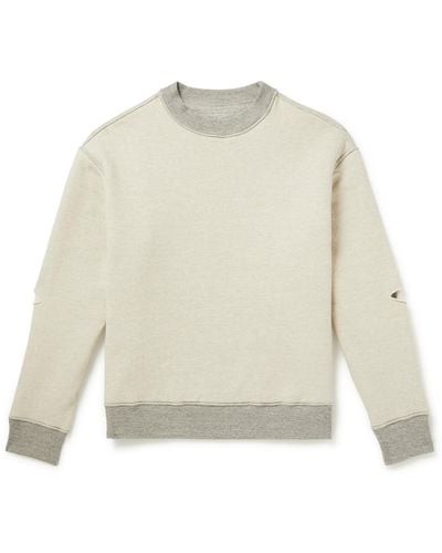 Kapital Coneybowy Reversible Printed Cotton-jersey Sweatshirt - White