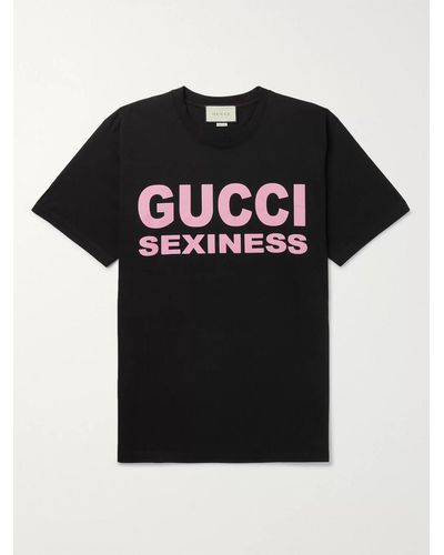Gucci Sexiness Logo T-shirt - Black