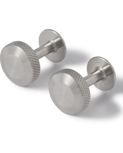 Alice Made This Oliver Stainless Steel Cufflinks - Gray
