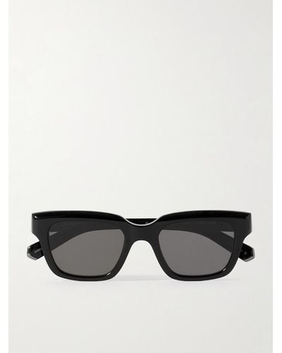 Mr. Leight Maven Square-frame Acetate Sunglasses - Black