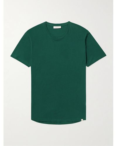 Orlebar Brown T-shirt in jersey di cotone OB-T - Verde