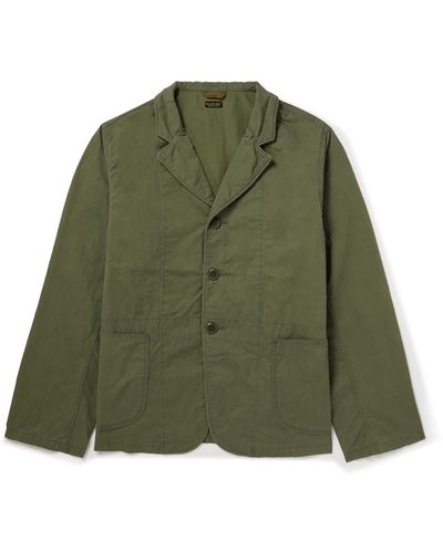 Kapital Cotton-blend Ripstop Jacket - Green