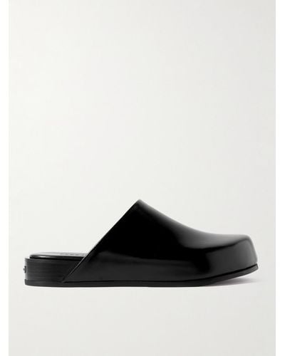 Ferragamo Dassa Leather Sandals - Black