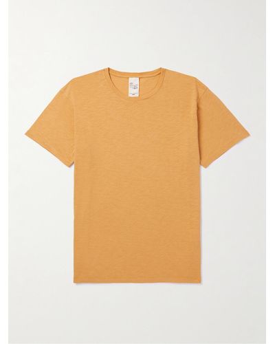 Nudie Jeans Roffe T-Shirt aus Baumwoll-Jersey - Orange