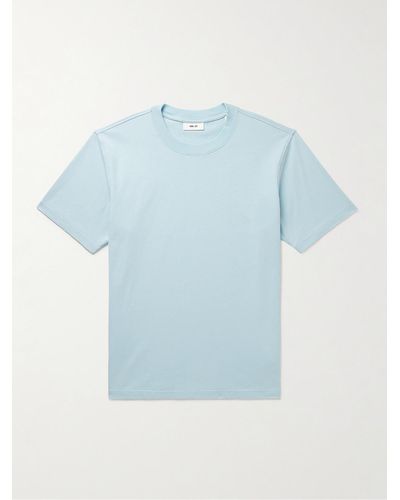 NN07 Adam 3209 Pima Cotton-jersey T-shirt - Blue