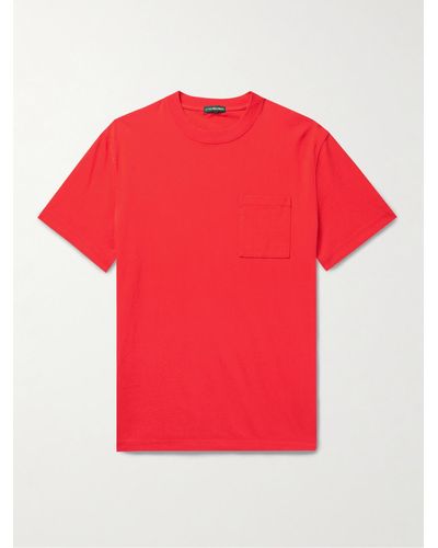 J.Crew Cotton-jersey T-shirt - Red