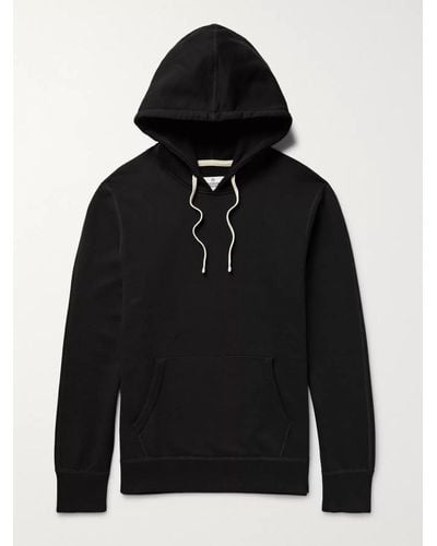 Reigning Champ Loopback Cotton-jersey Hoodie - Black