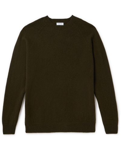 Sunspel Wool Sweater - Green